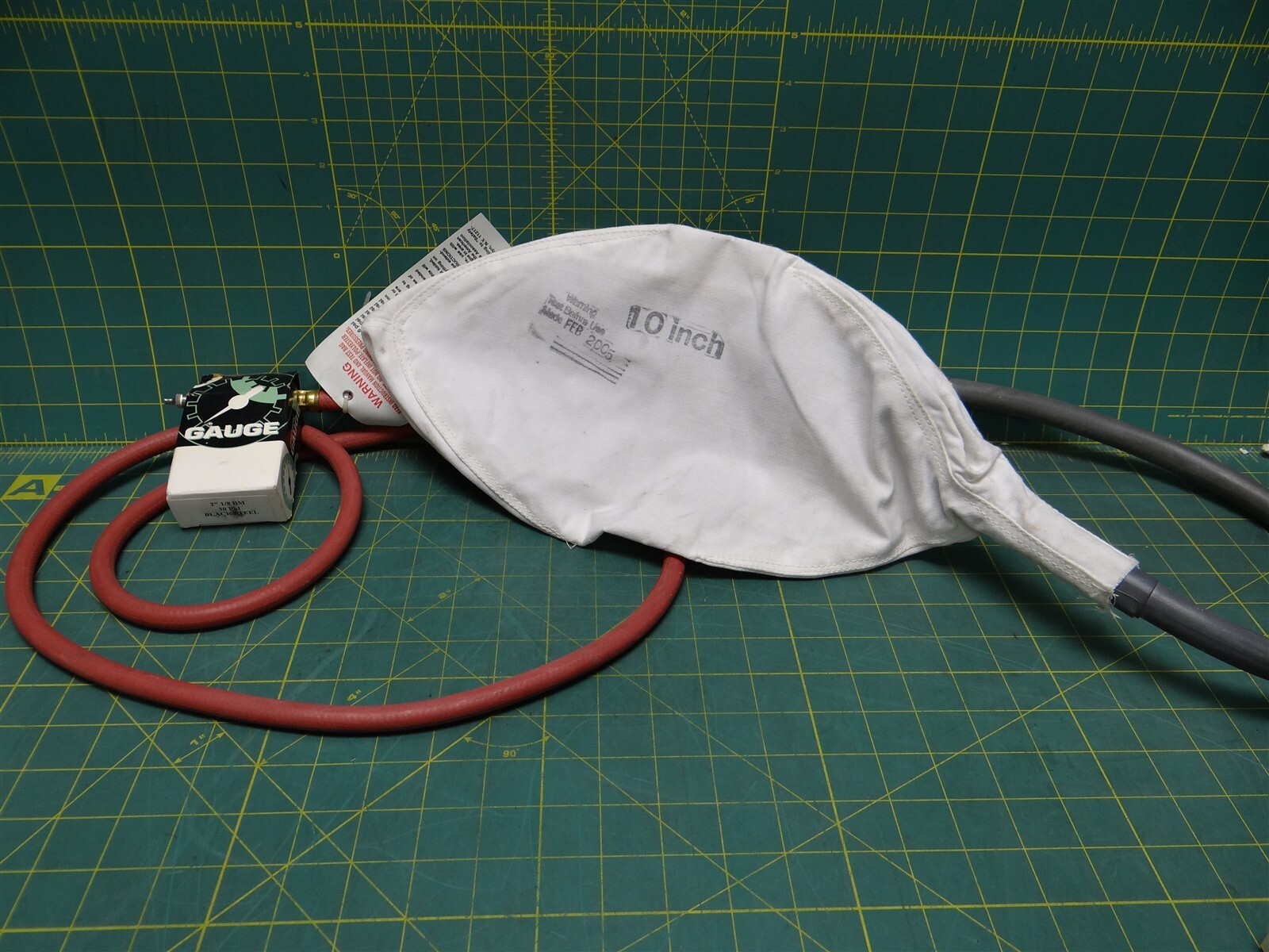 Safety Main Stopper Type C 10" Inflatable Pipe Plug 100% Polyester Covered Bags