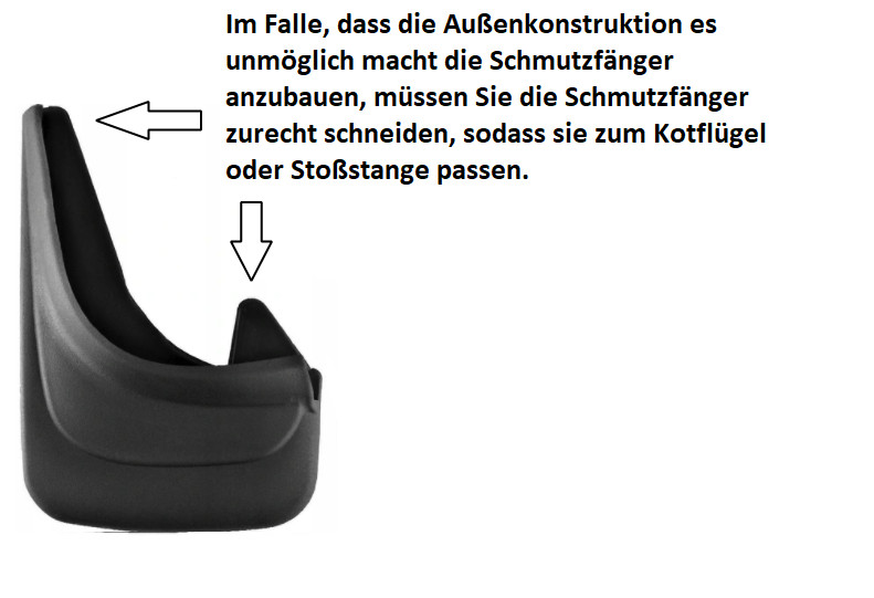 4x Mud Flaps Front+Rear Left+Right Saab 9-5 YS3G 2010-2012 Saloon