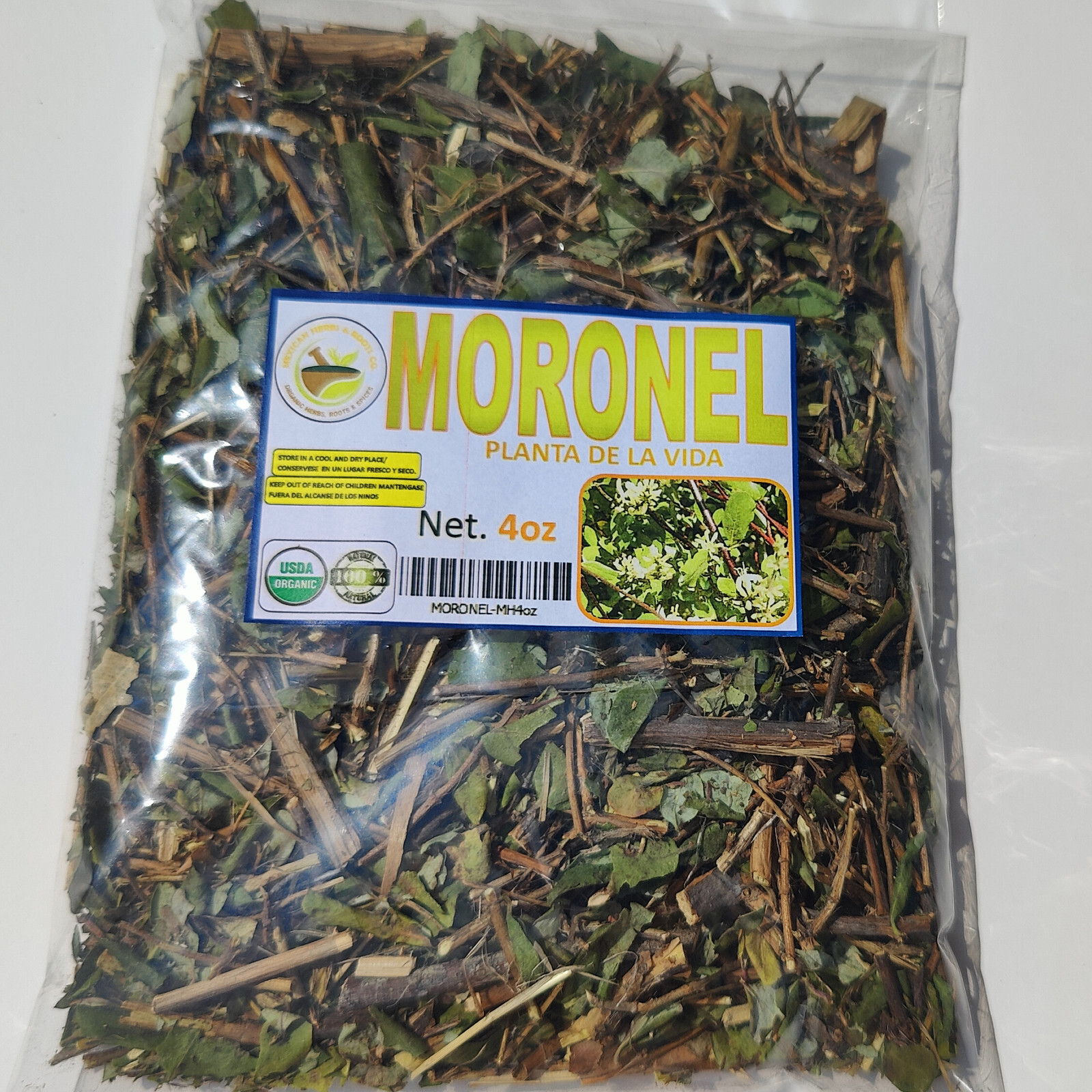 4oz Moronel organic moronel tea ramas de moronel
