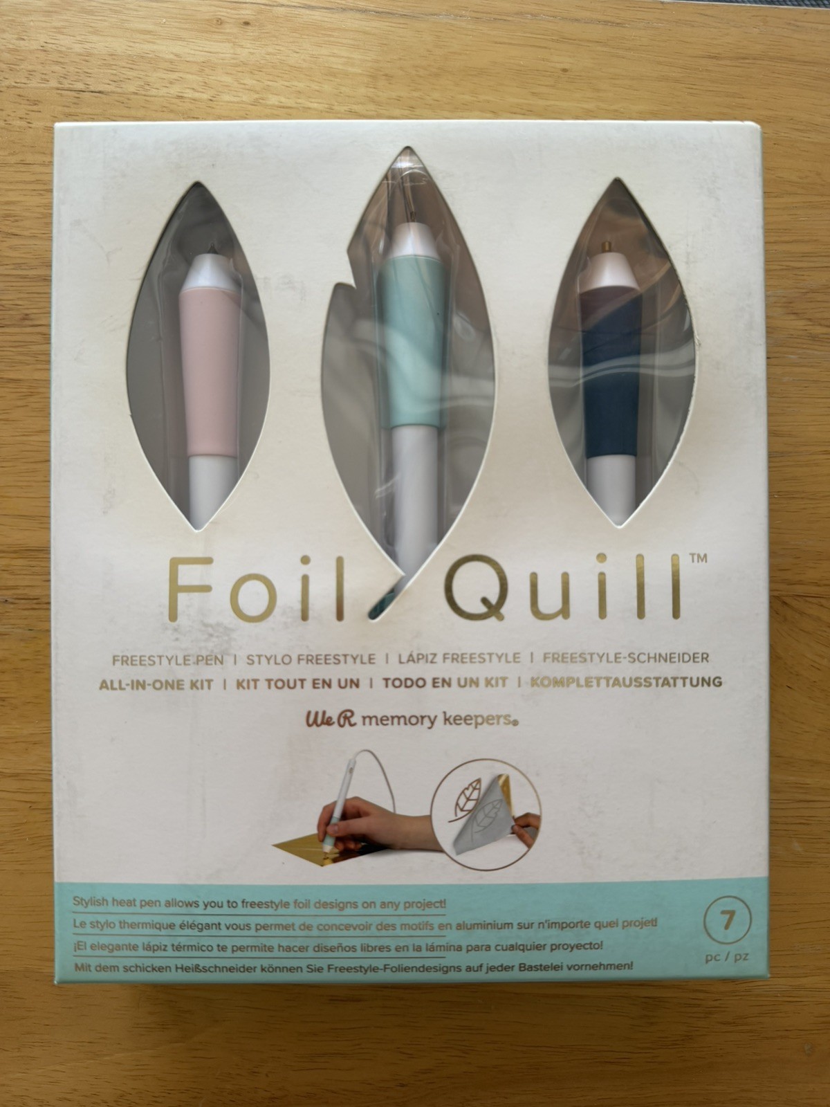 We R Memory Keepers Foil Quill Starter Kit (Heat Activated Pens) New & Boxed
