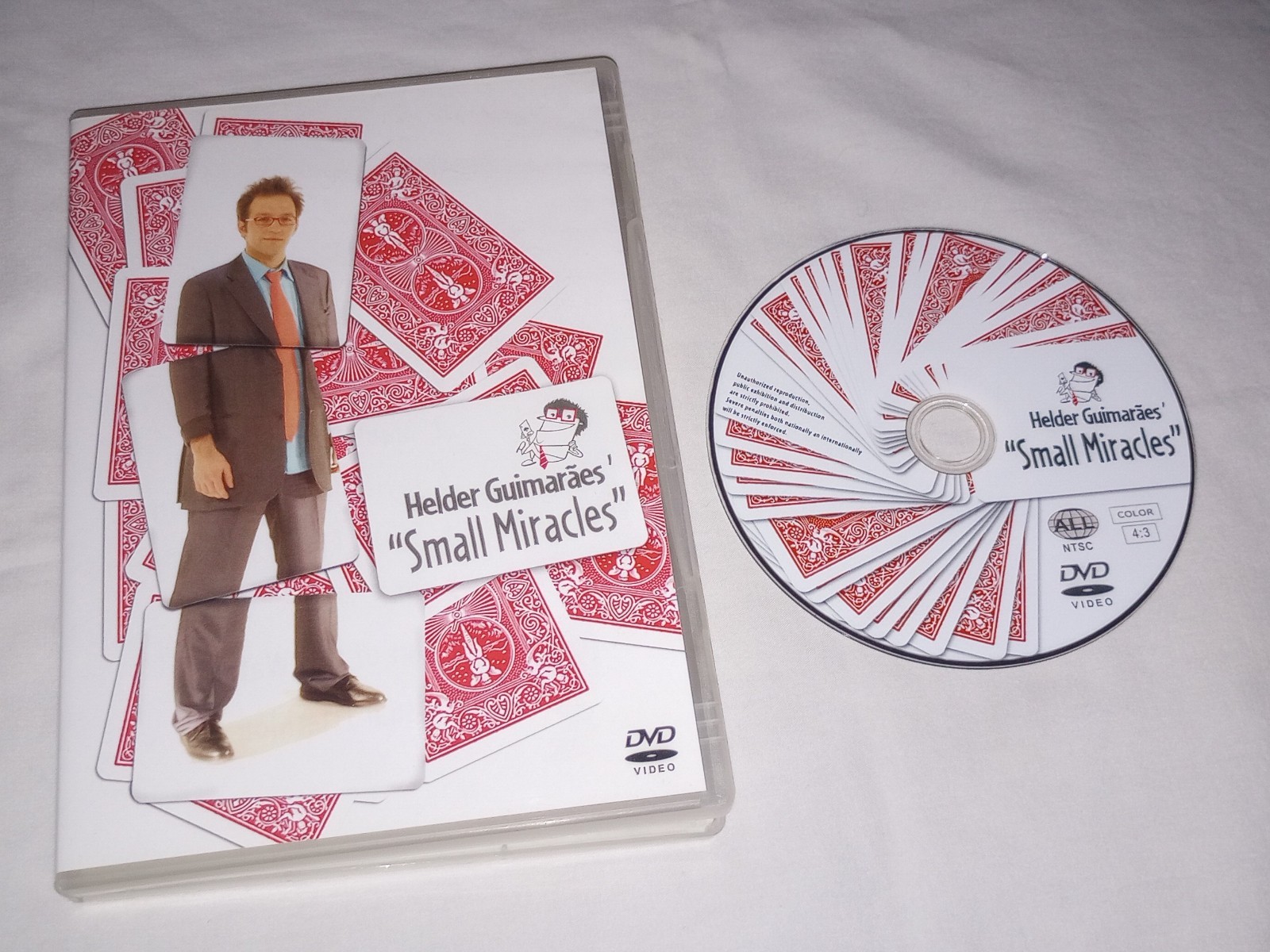 Helder Guimaraes Small Miracles Dvd Card Magic Coin Thread Oop