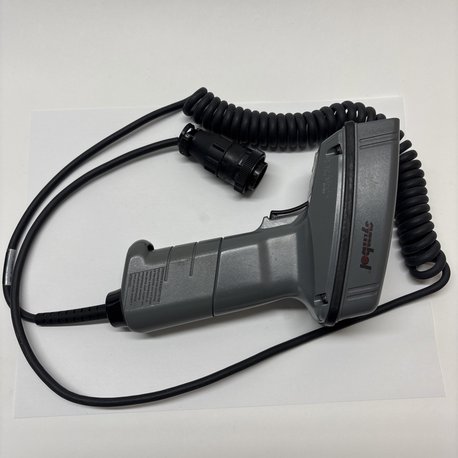 Symbol LS-3220-I200E Industrial Extended Range Laser Barcode Scanner w/ Cord