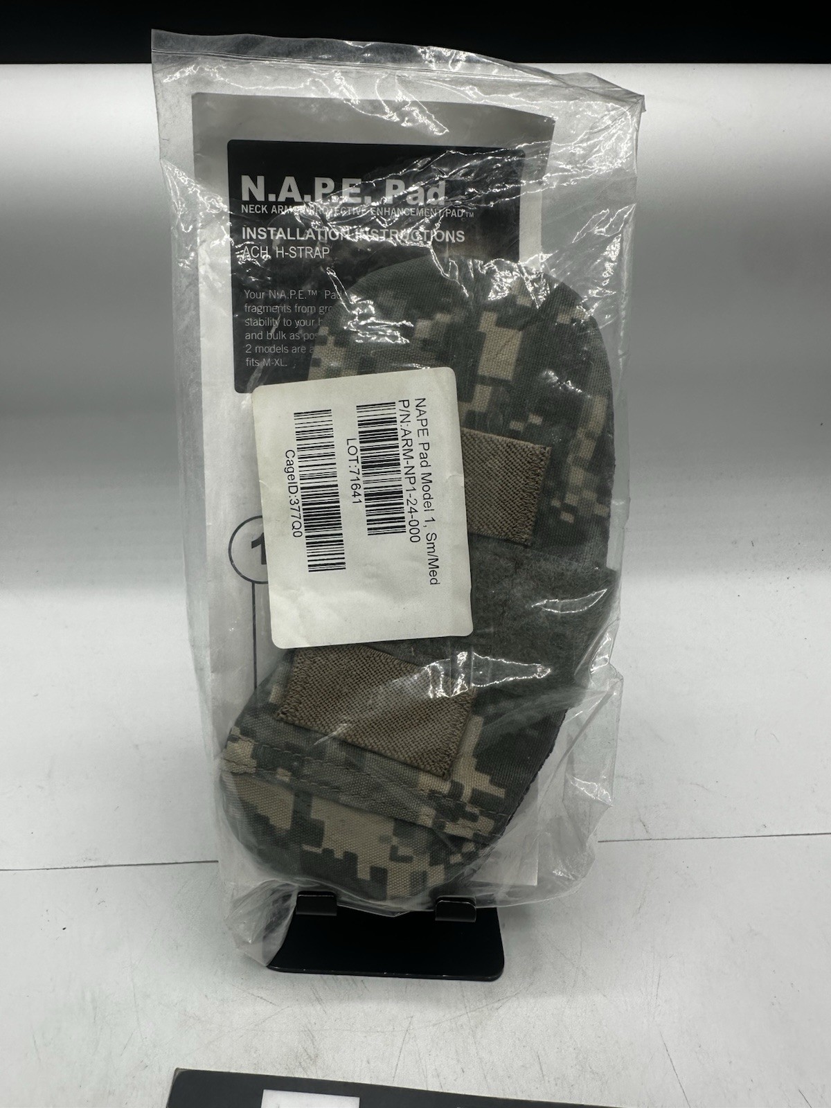 NEW ARMY ISSUE ACU DIGITAL NAPE PAD SMALL-MEDIUM SM/MD 8470-01-F00-4160 UCP CAMO