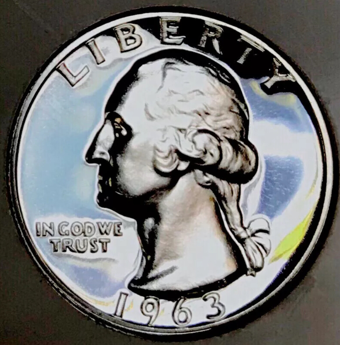 ⭐️1963 P WASHINGTON⭐️SILVER PROOF⭐️25C⭐️SUPERB⭐️GEM BU⭐️BEST SILVER PROOF EVER⭐️