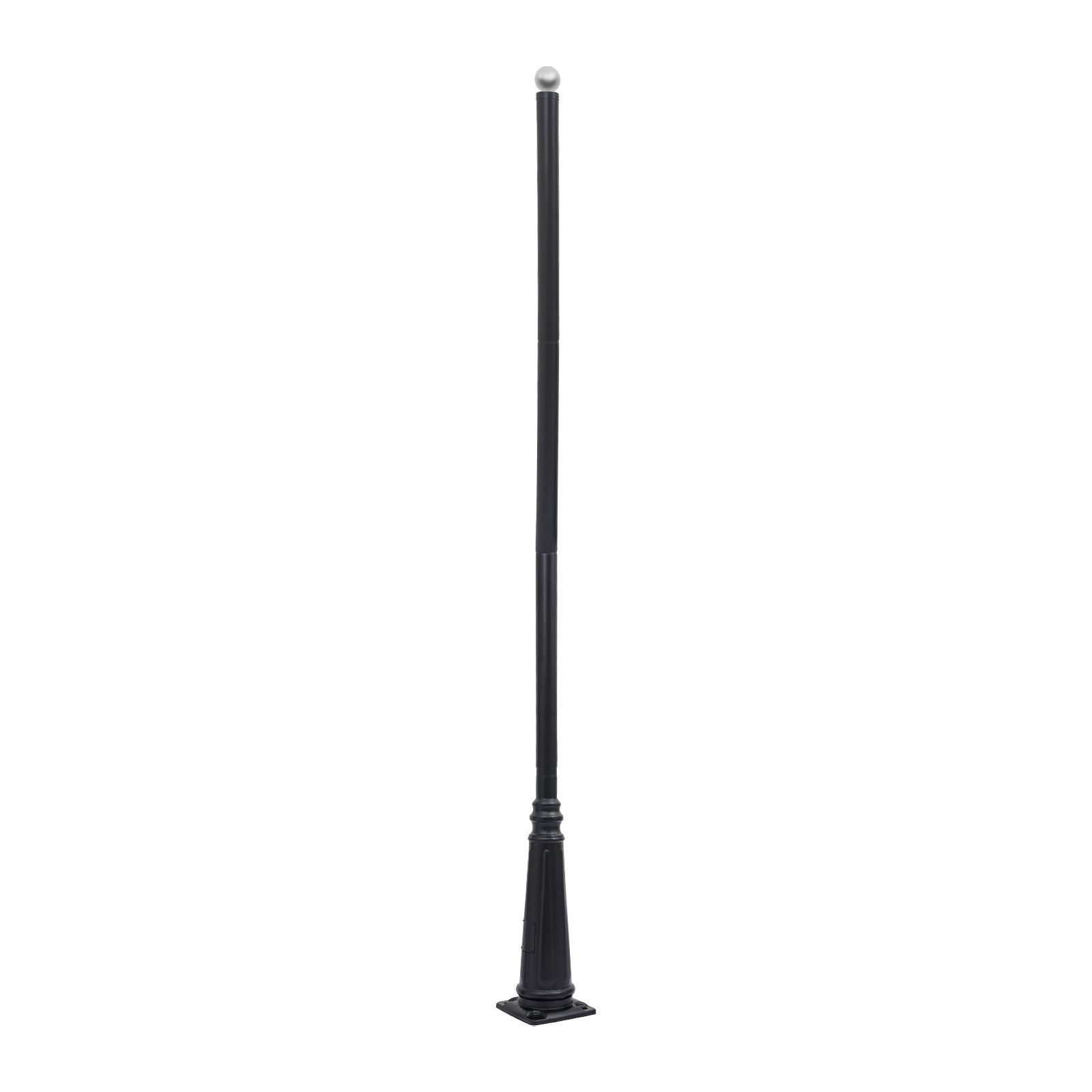 3.1m European Light Post,Split-Type Light Post,Floorstanding Outdoor Light Post