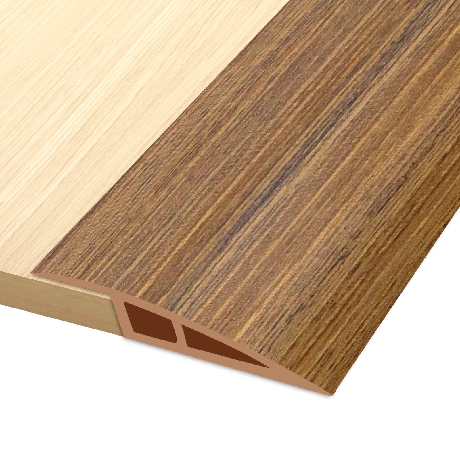 Vinyl Door Threshold Flooring Transition Strip Self Adhesive Carpet Edging St...