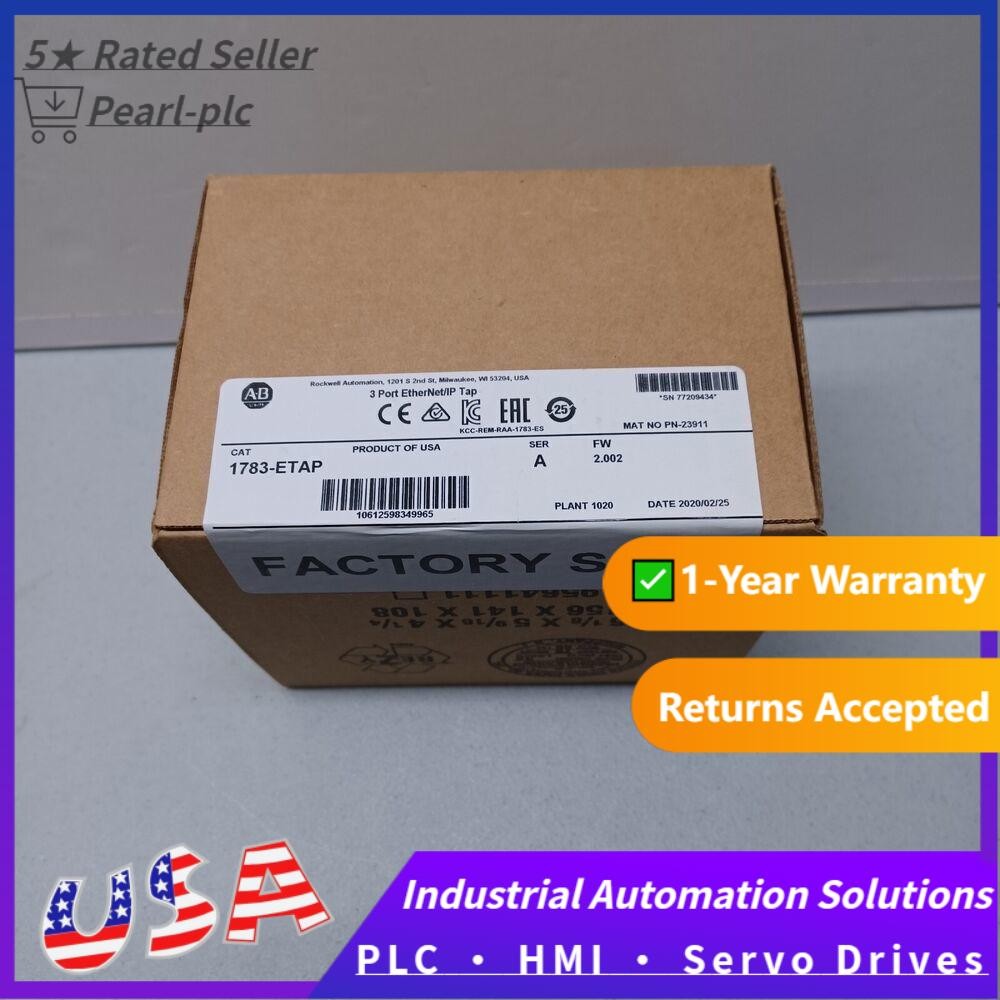 New Allen-Bradley 1783-ETAP FW 2.002 3 Port Ethernet Tap AB 1783ETAP US Free Tax