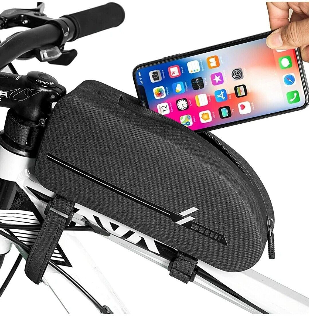 New CbRSPORTS Cycling bike top tube bag mountain bike / road small Bag Black