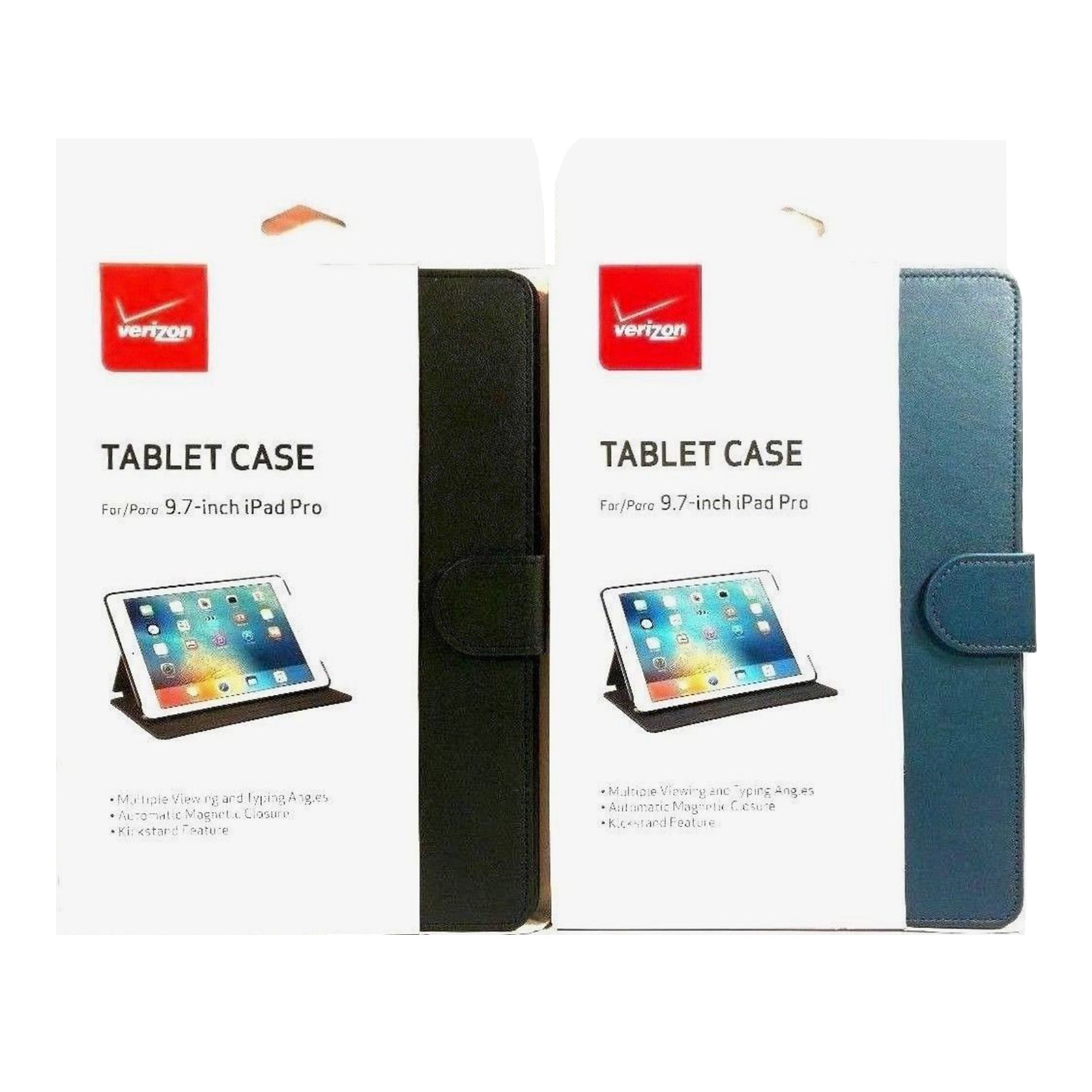 Verizon Tablet Cover Durable Leather Folio Protection Case For iPad Pro 9.7