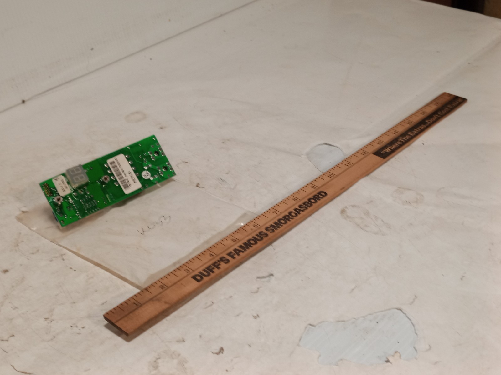 FETCO 51060 control board PCB assembly, 120VAC coffee brewer controller as shown