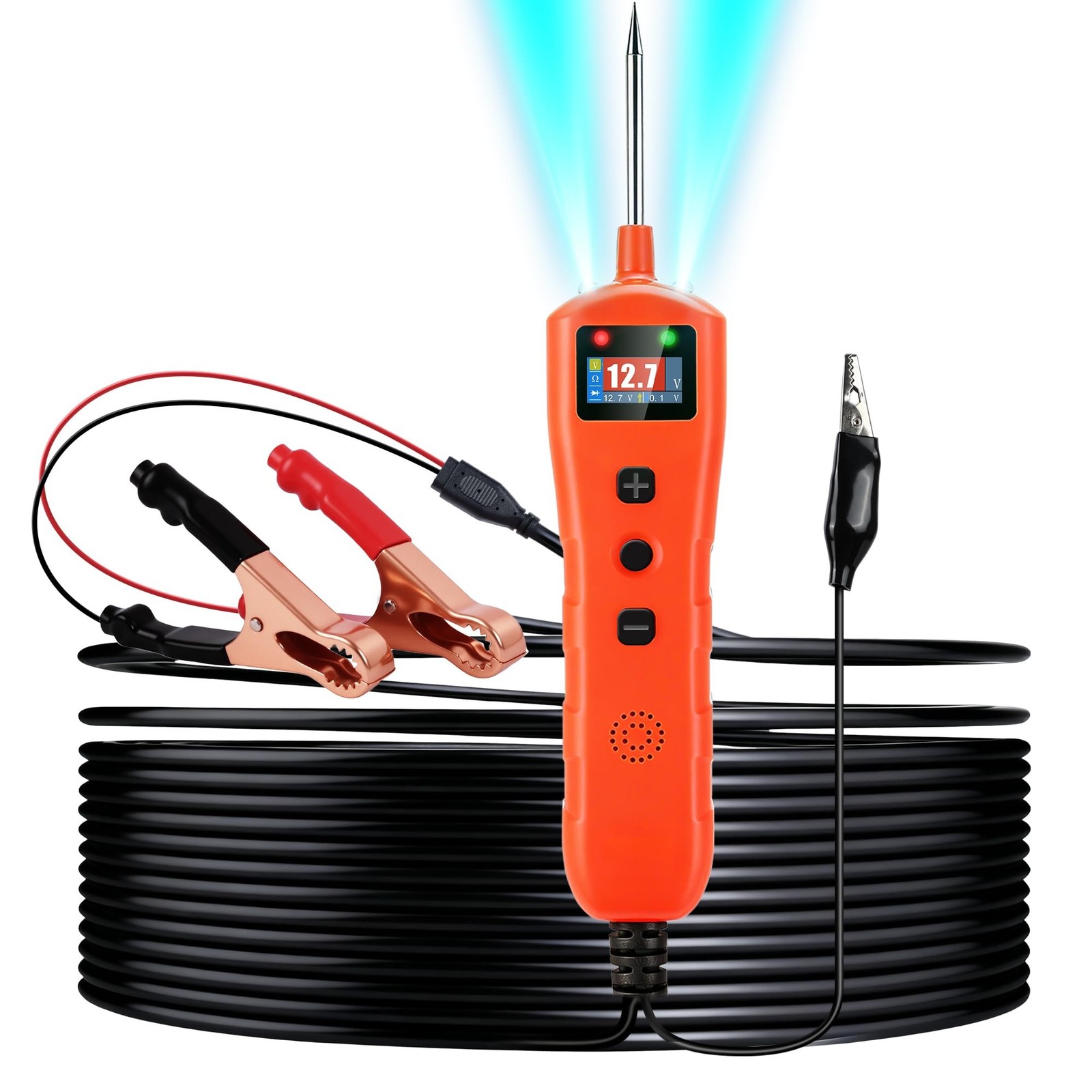 Power Circuit Probe Tester, 9V - 30V Automotive Circuit Tester, Test Light Au...