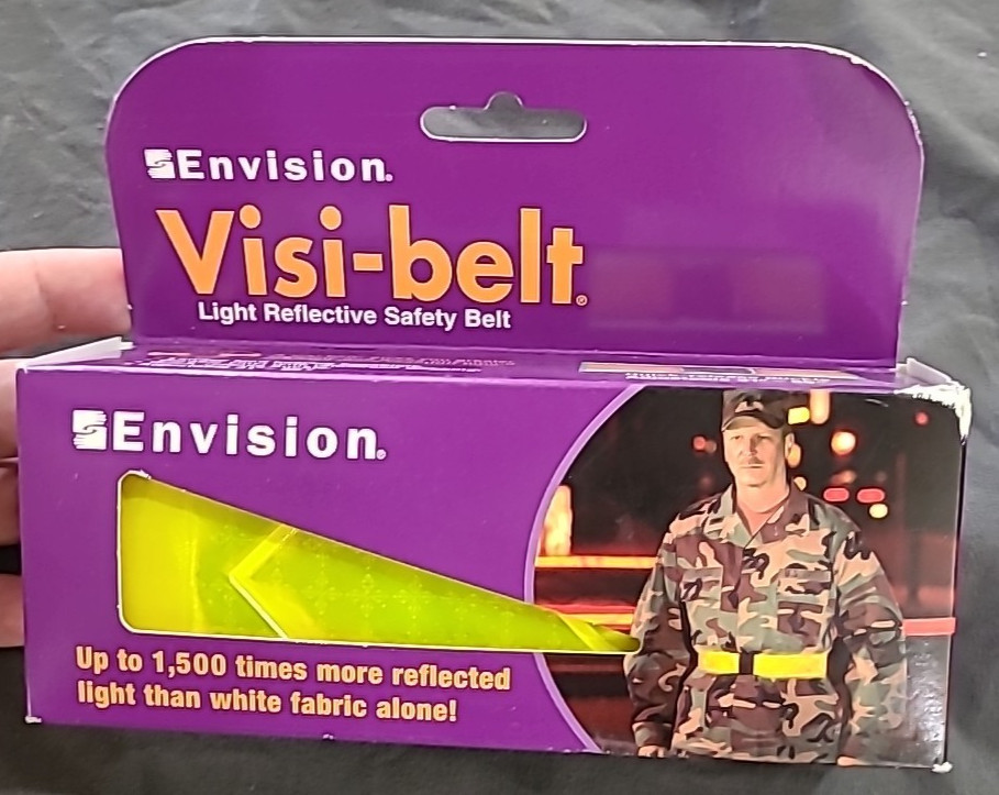 Skilcraft Envision Visi-Belt Light Reflective Safety Belt -New