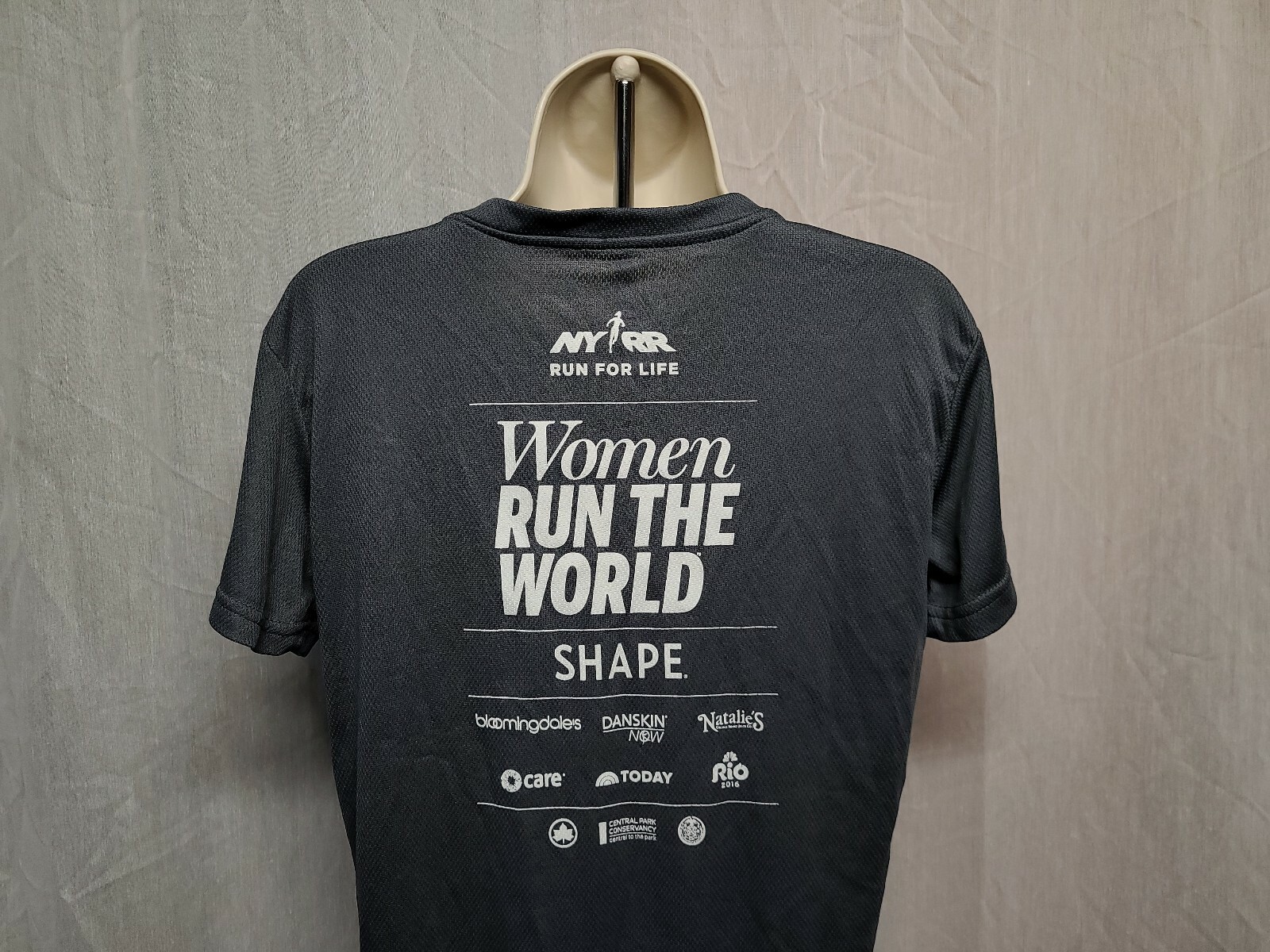 More Shape Half Marathon Womens Large Gray Jersey