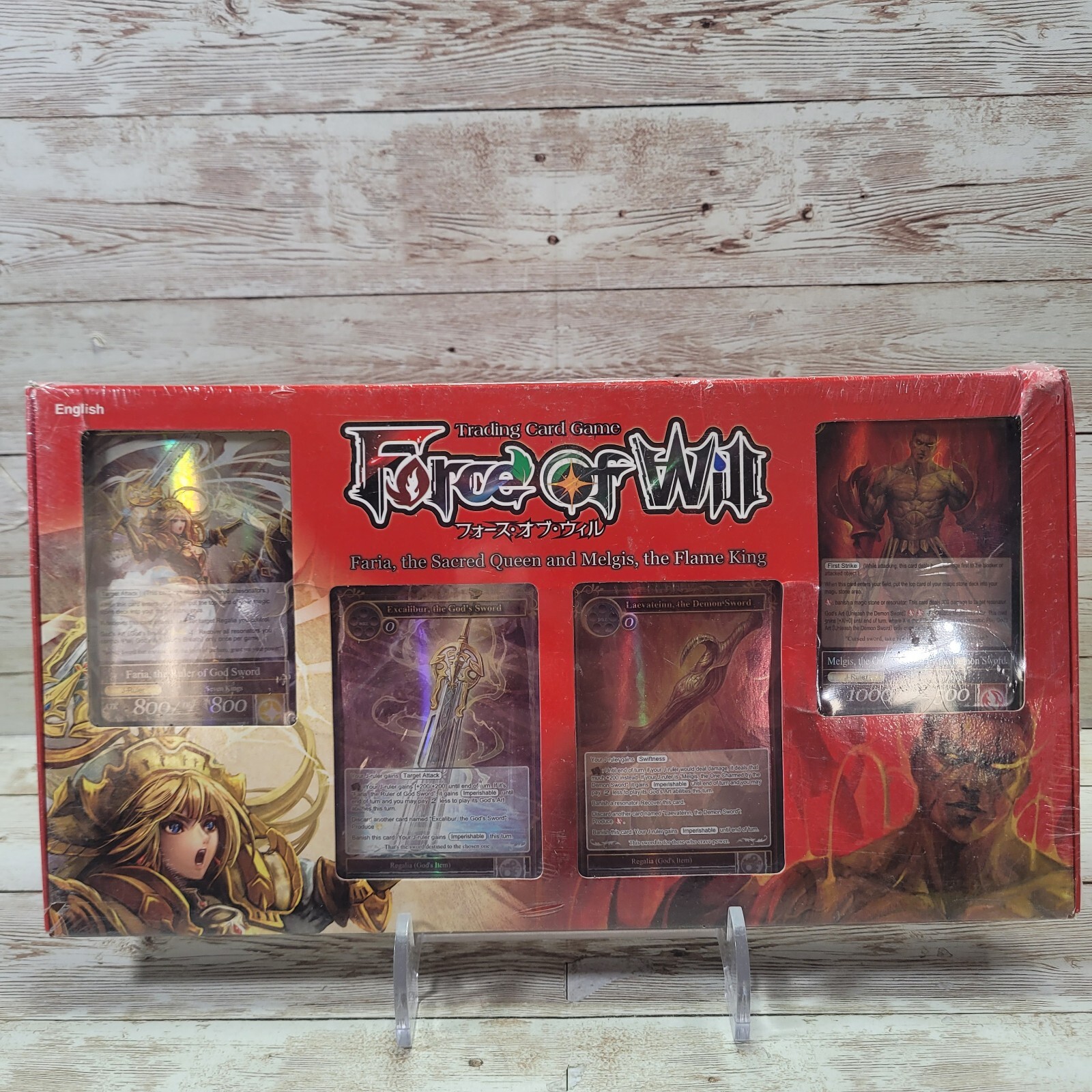 Force of Will Outbreak of the Seven Kings War Trading Card Game Factory Seal