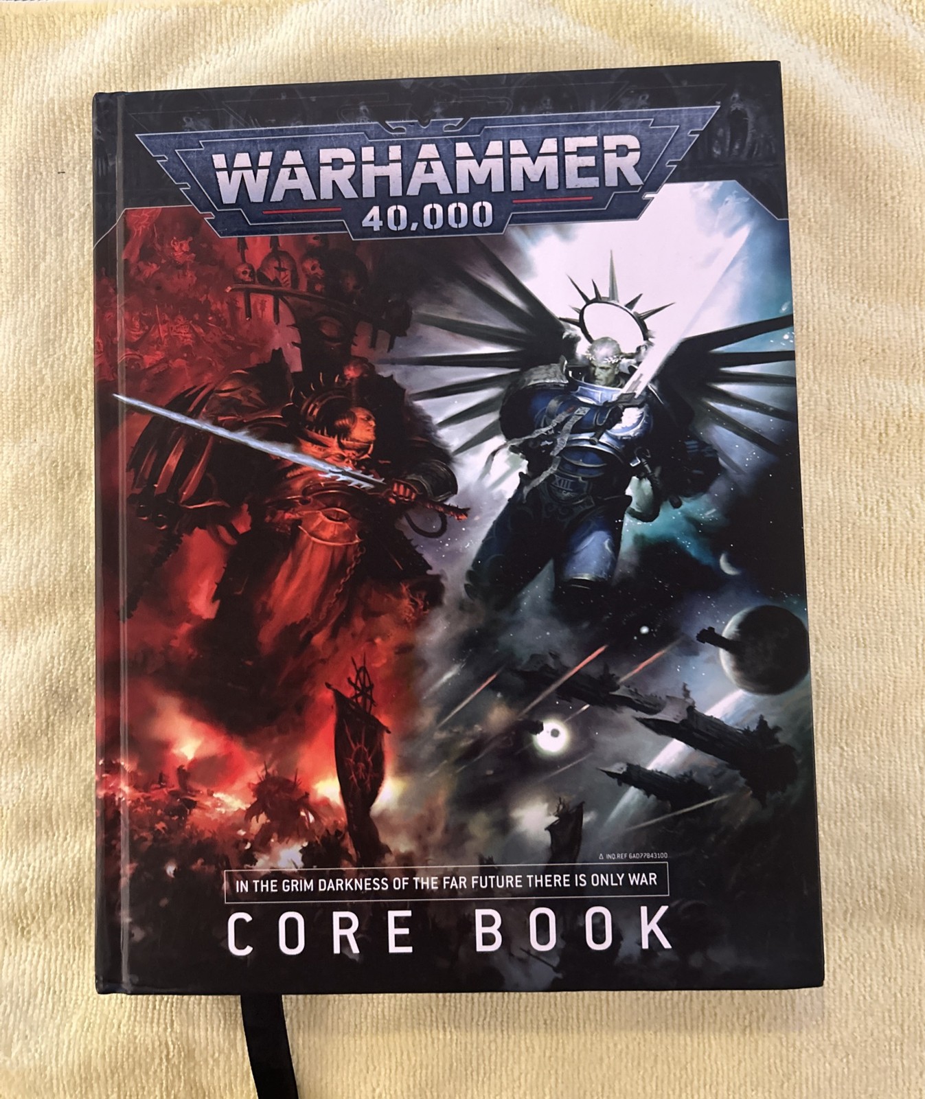 Warhammer 40k  Core Rule Book Hardback, Games Workshop 40000