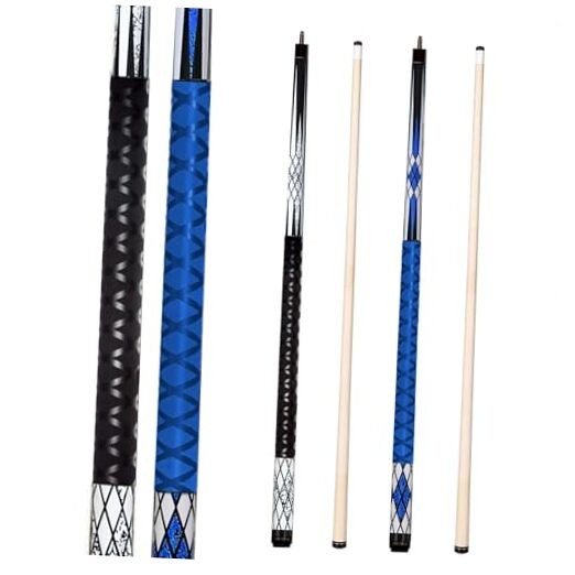 Pool Sticks Set of 4 and Pool Sticks Set of 2 with 13mm Cue POOL CUES SET OF 2