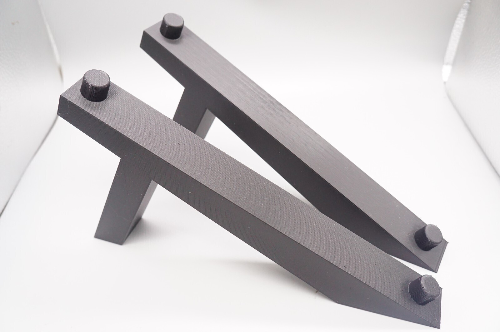 Angled Display Stand Arms for Technics SL-10 Automatic Turntable *2-Piece*