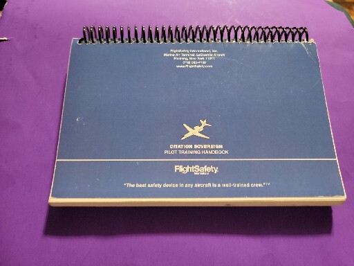 Cessna Citation Sovereign Pilot Training Handbook