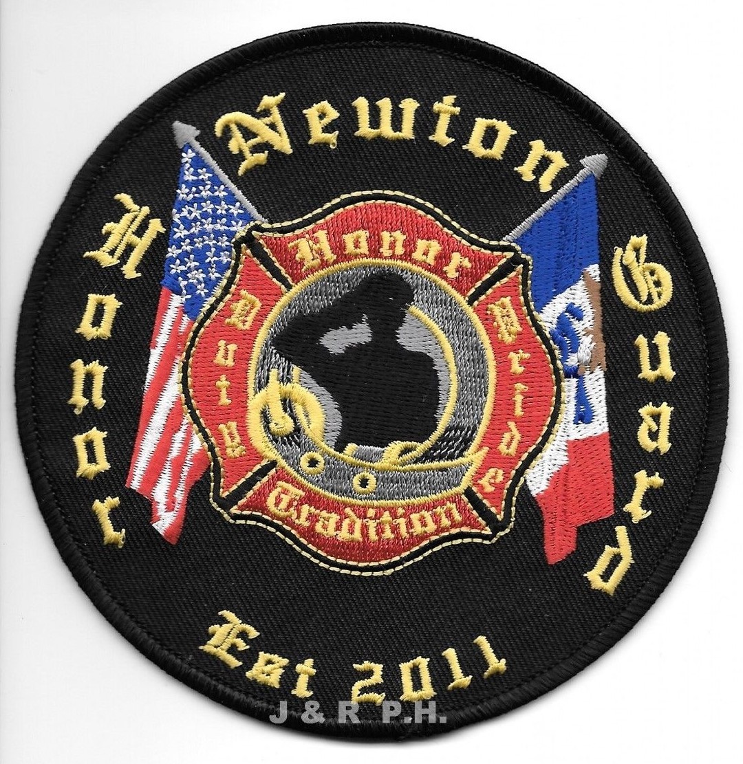 Newton  Honor Guard  est. - 2011, Iowa  (4.5" round size) fire patch