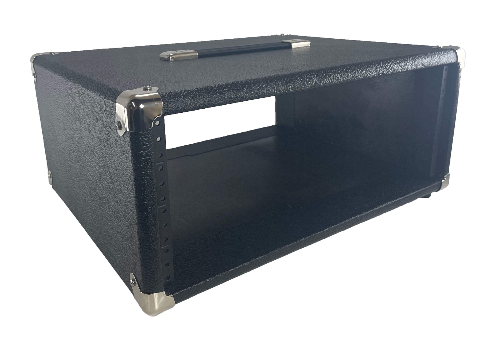PROCRAFT 4U 16" Deep Rack Case in Black Tolex Wrap - Top Handle w/ Rack Screws