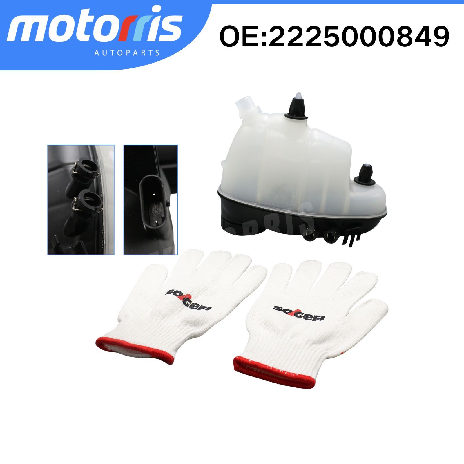 For Mercedes A217 C217 W222 S550 S560 S63 S65 AMG  Coolant Expansion Tank New