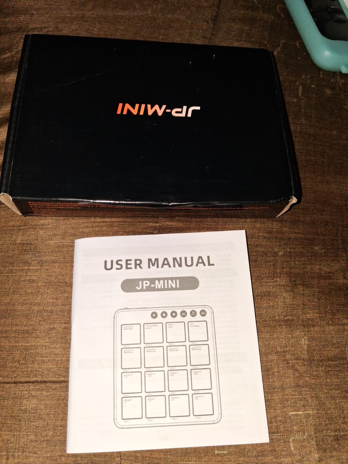 Mini MIDI Pocket Beat Pad Jamjum