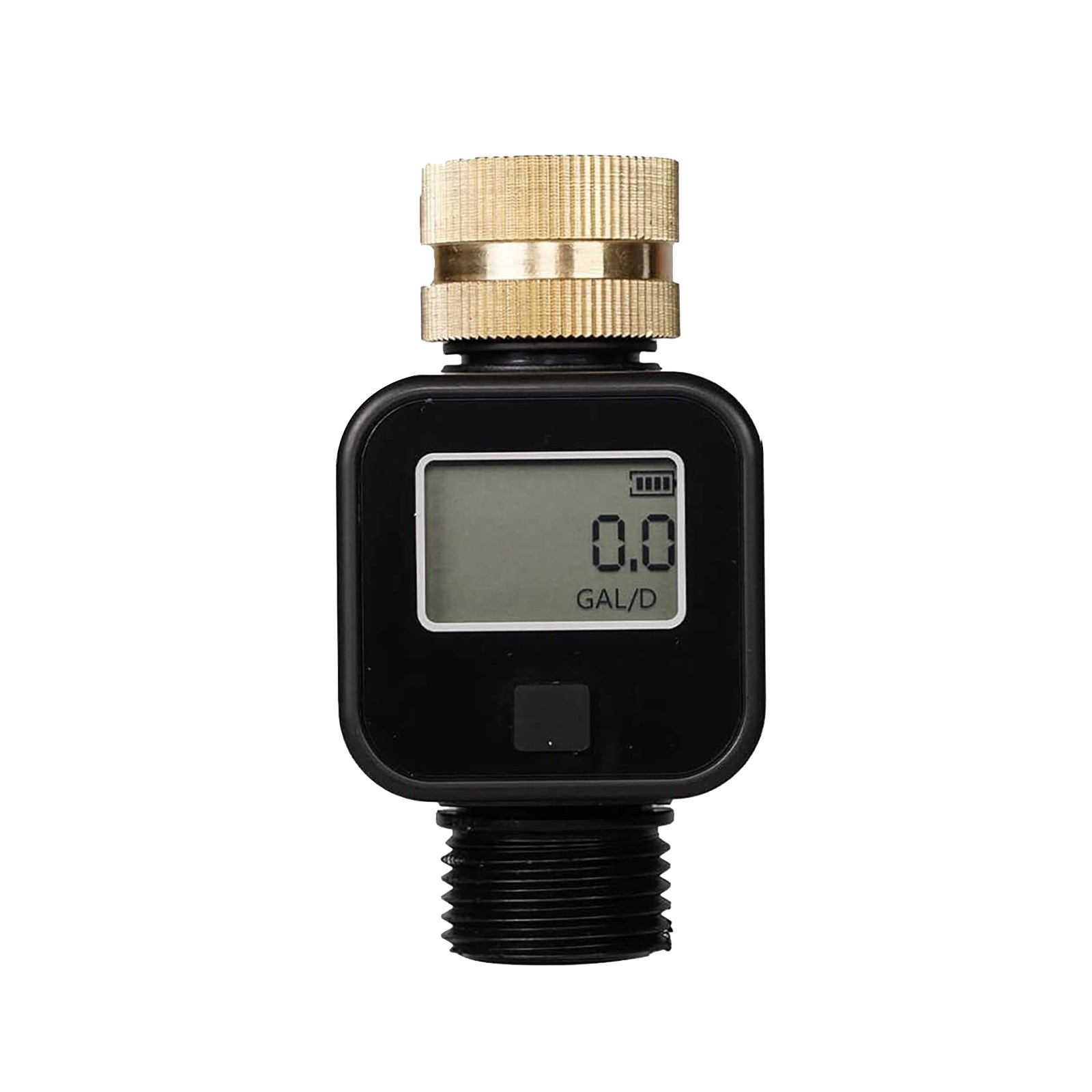 Water Flow Meter 3/4 GHT 45L Per Min Max 99999L IPX6 Waterproof LCD Display