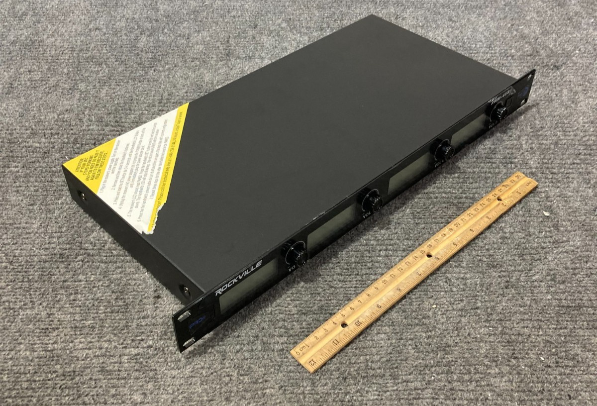 Rockville RWM-4US Quad Wireless UHF 4 Microphone System (Unit Only)