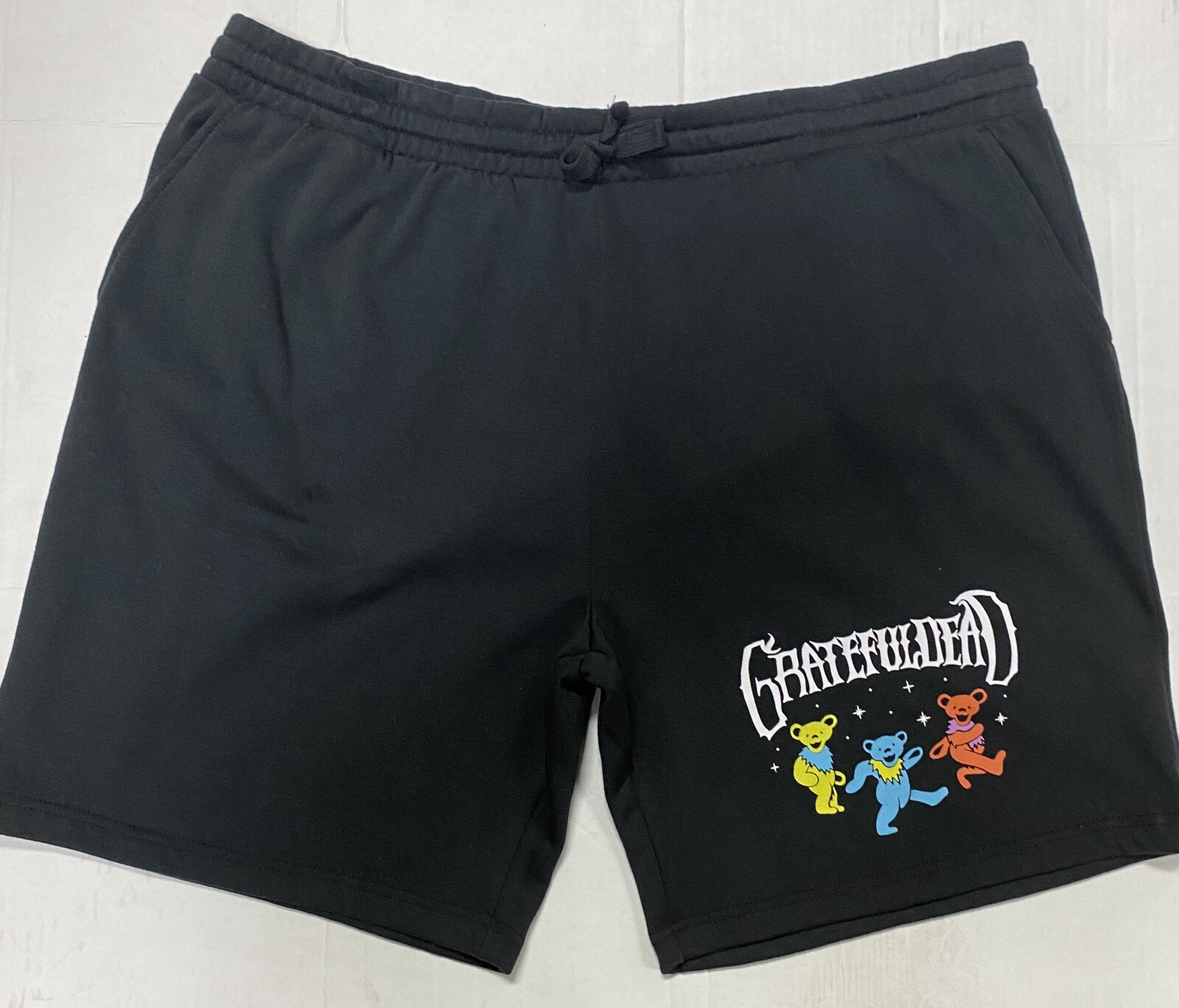 Grateful Dead Dancing Bears Men’s 3XL Fleece Shorts
