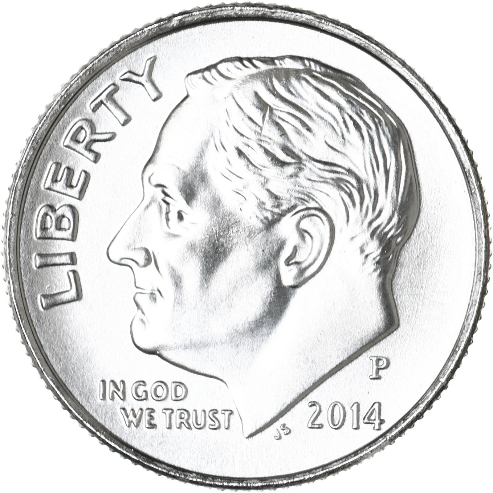 2014 P Roosevelt Gem Dime BU US Coin