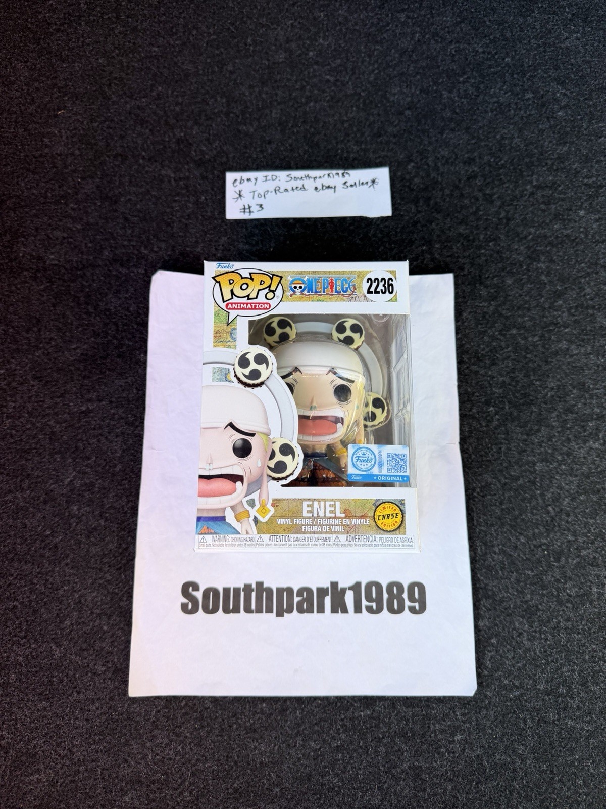 Funko Pop Enel One Piece #2236 Target Exclusive Limited Edition Chase IN HAND #3
