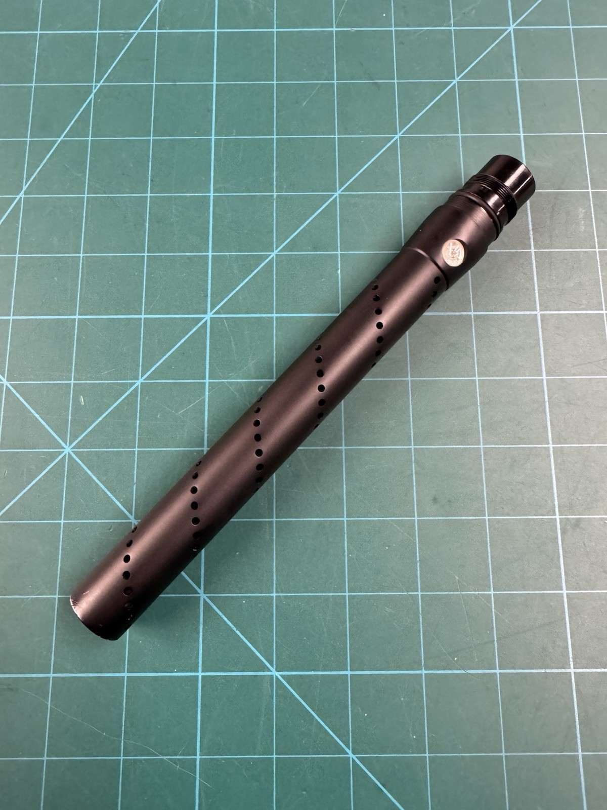 Smart Parts 14" All American barrel tip. Dust Black. Old School. Vintage. RARE!