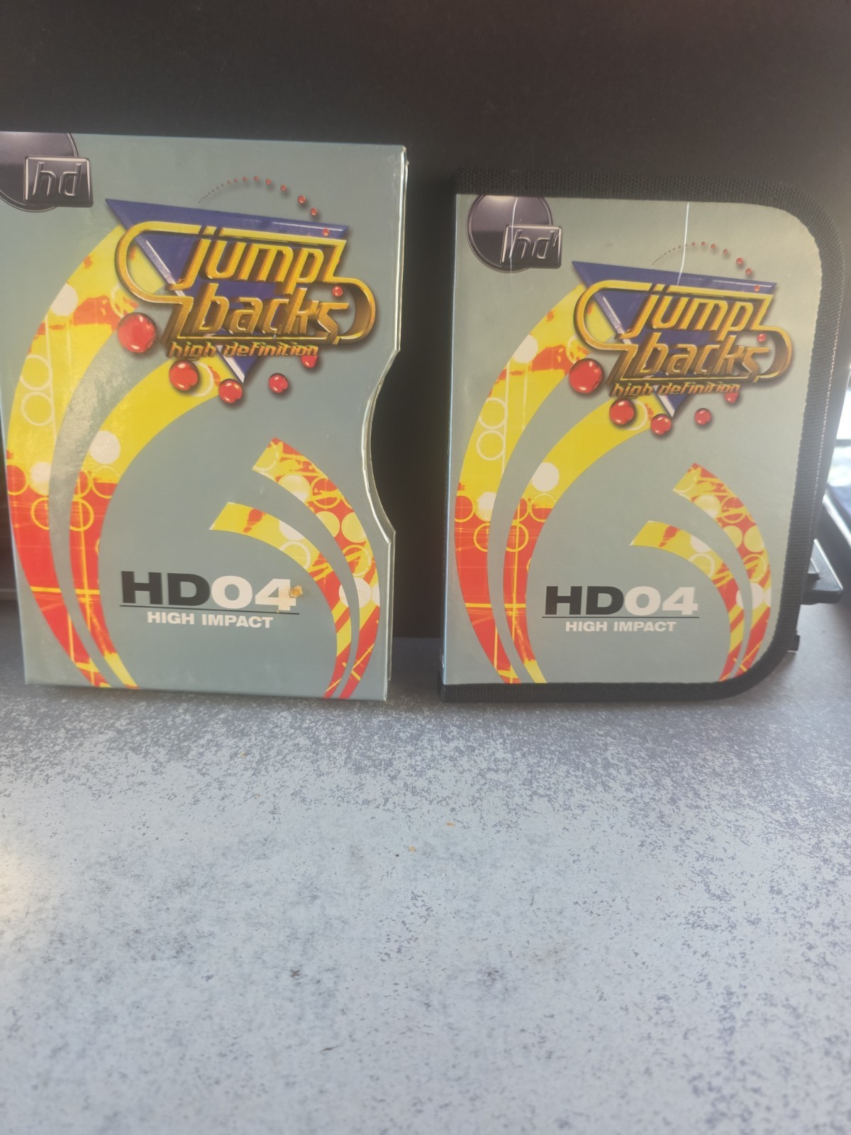 DIGITAL JUICE JUMP BACKS HIGH DEFINITION VOLUME HD04 HIGH IMPACT WITH CASE
