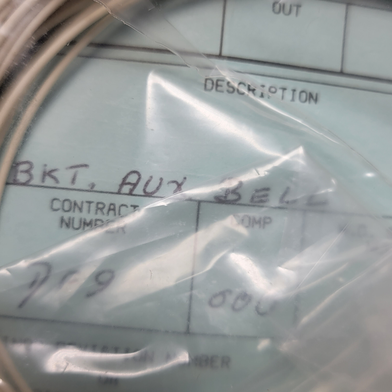 8762336-1 CAE BKT, AUX BELL Wire Harness Assembly