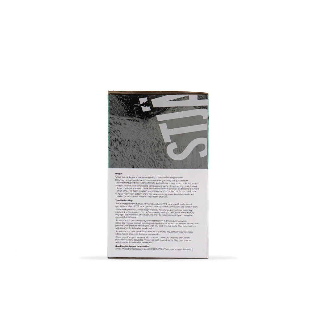 Stjarnagloss Snostorm Snow Foam Lance with Quick Release