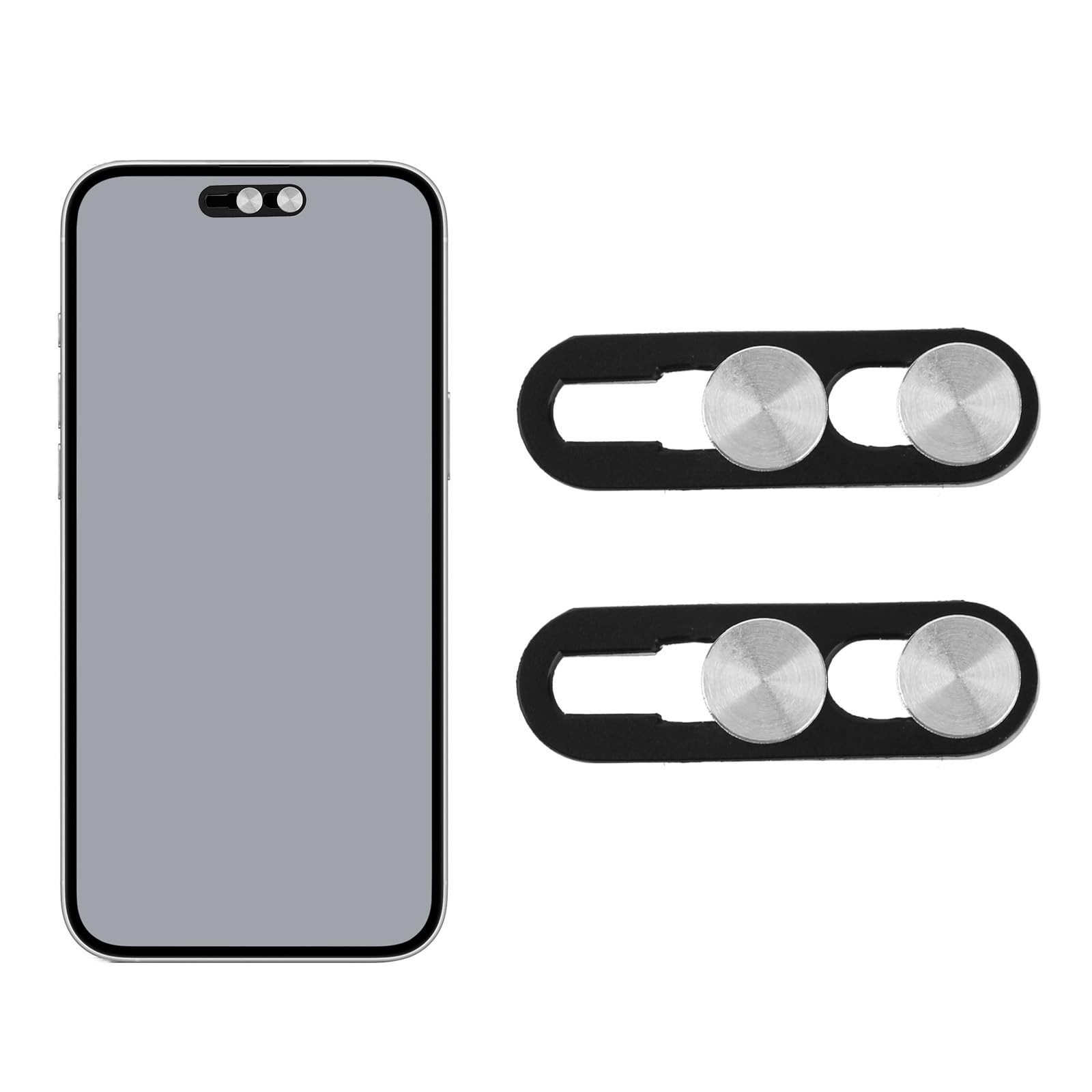 2pcs Front Camera Covers, Durable Phone Front Camera Cover Privacy Protector ...