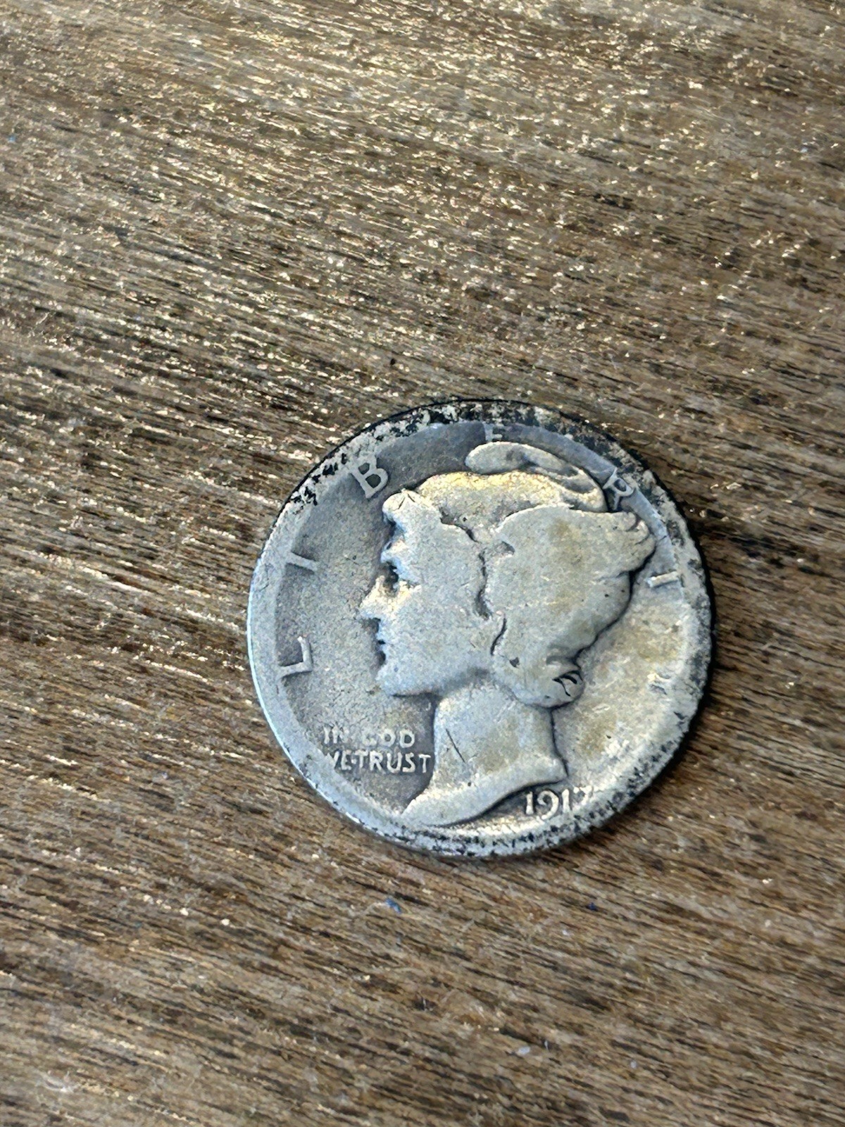 1917S Mercury Dime G