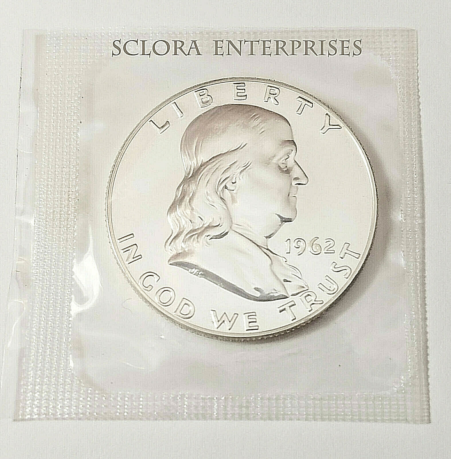 1962 P BEN FRANKLIN HALF DOLLAR *UNCIRCULATED 90% SILVER PROOF*