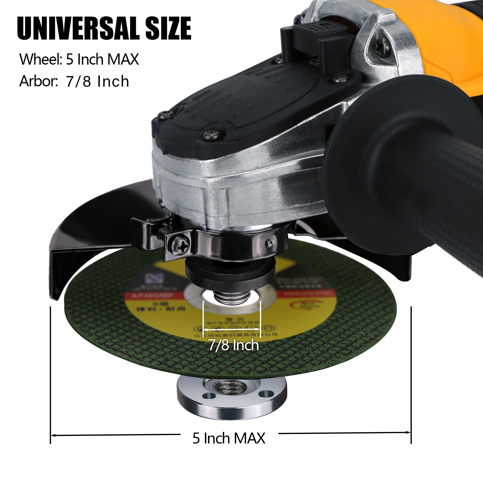 NEW Cordless 4-1/2" to 5" Angle Grinder For Dewalt 20V Max Battery Brushless