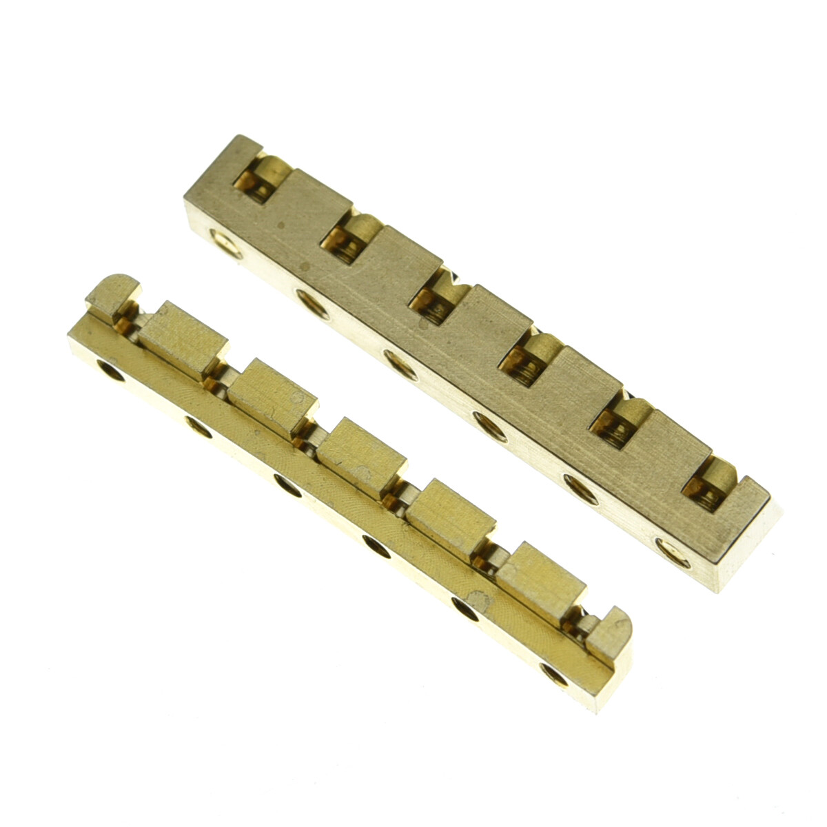 42mm Solid Brass Guitar Nut Height Adjustable Nut for Strat/Tele Electric Guitar