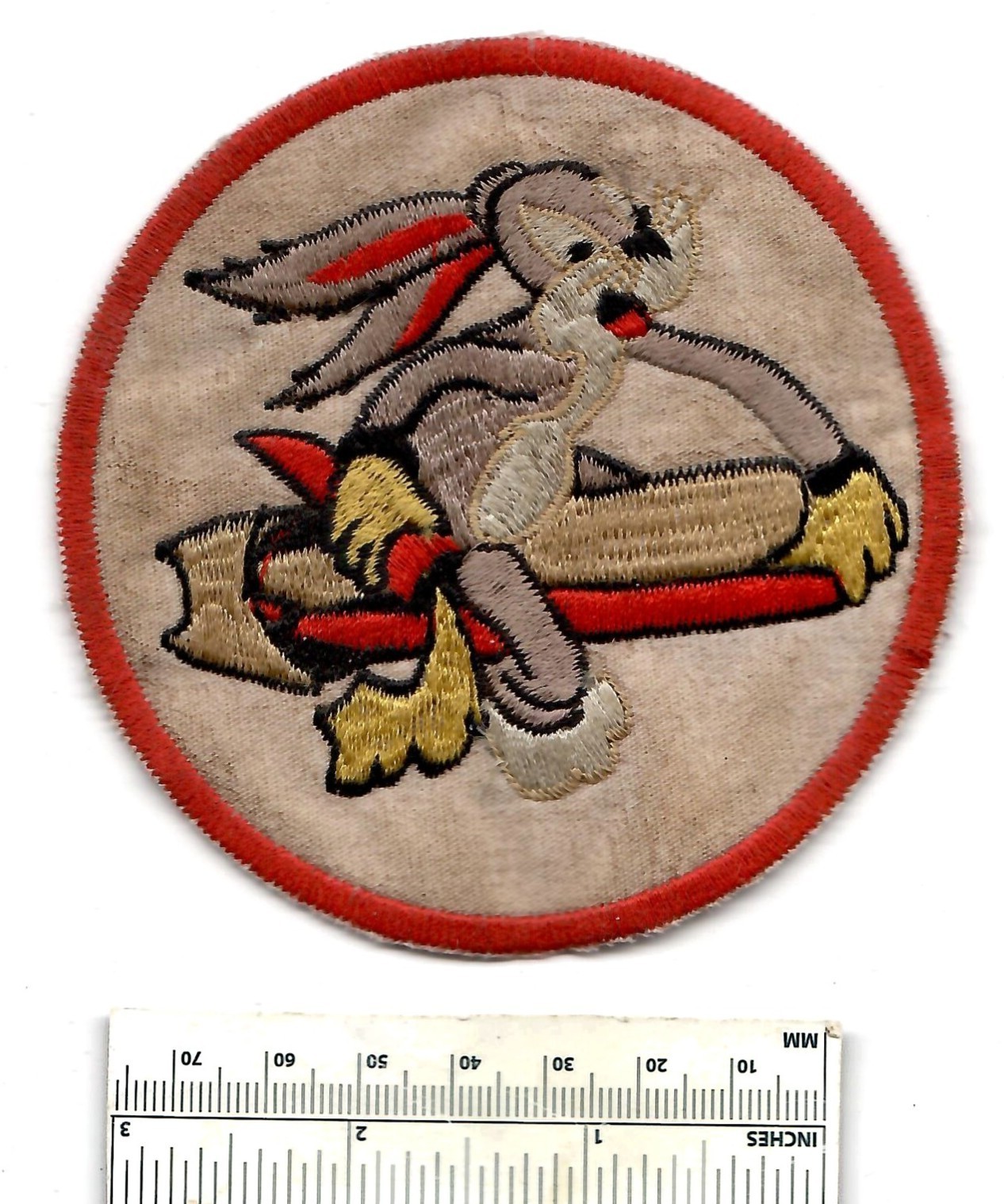 WW2 BUGS BUNNY 548th Bomb Squadron Group USAAF US Army Air Force Patch WWII