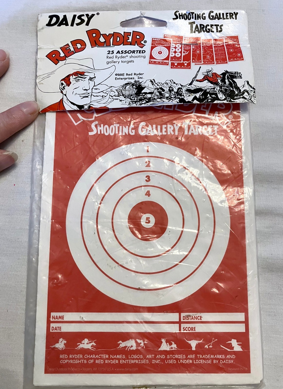 NWT Daisy RED RYDER SHOOTING GALLERY TARGETS 25 Assorted