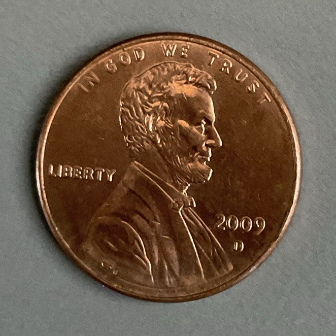 2009-D Lincoln Bicentennial Log Cabin Early Life Penny AU
