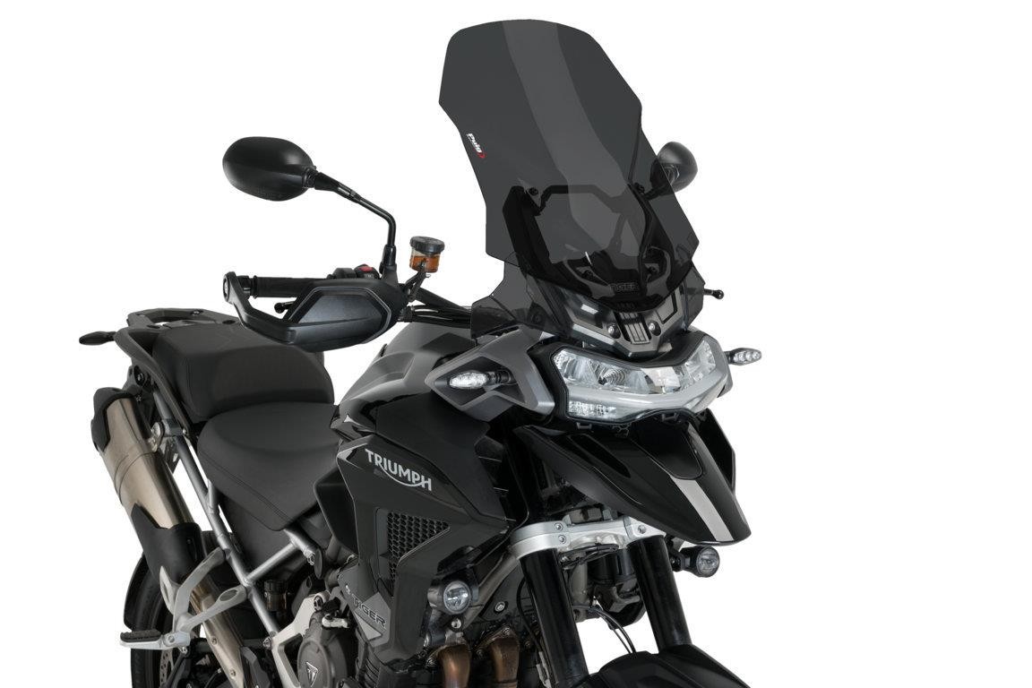 Triumph Tiger 1200 GT Rally Pro Explorer  22-25 Puig Touring Screen Dark Smoke