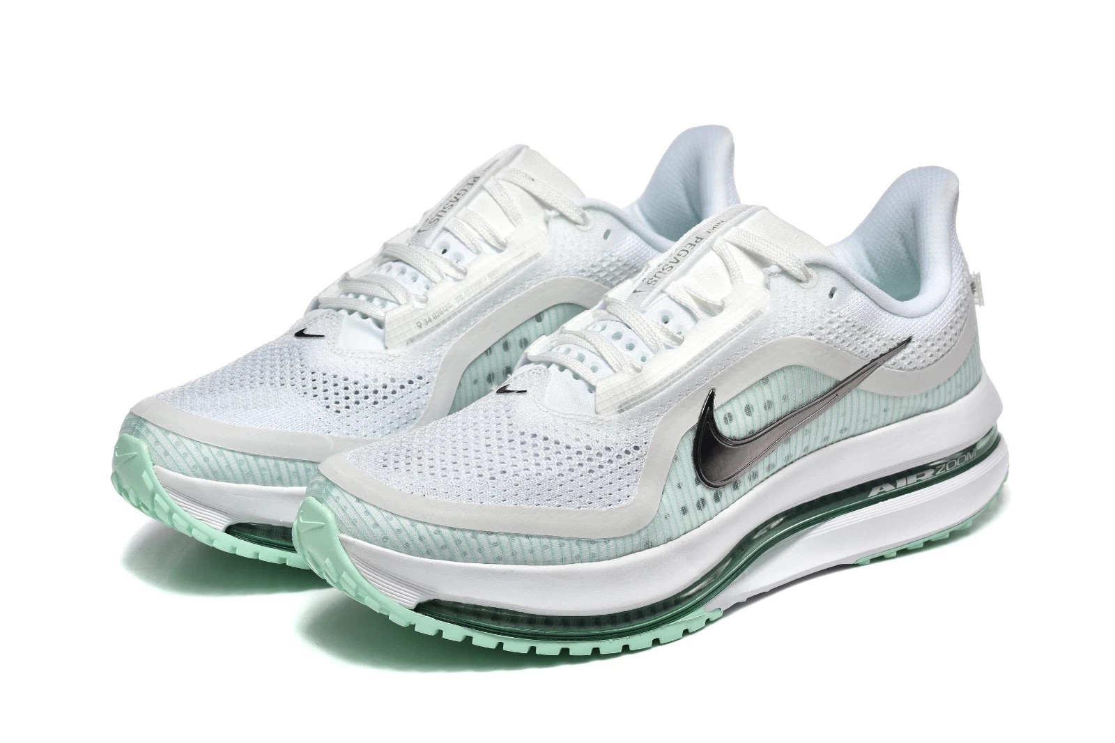 New Nike Air Zoom Pegasus Premium white/green Men's Shoes