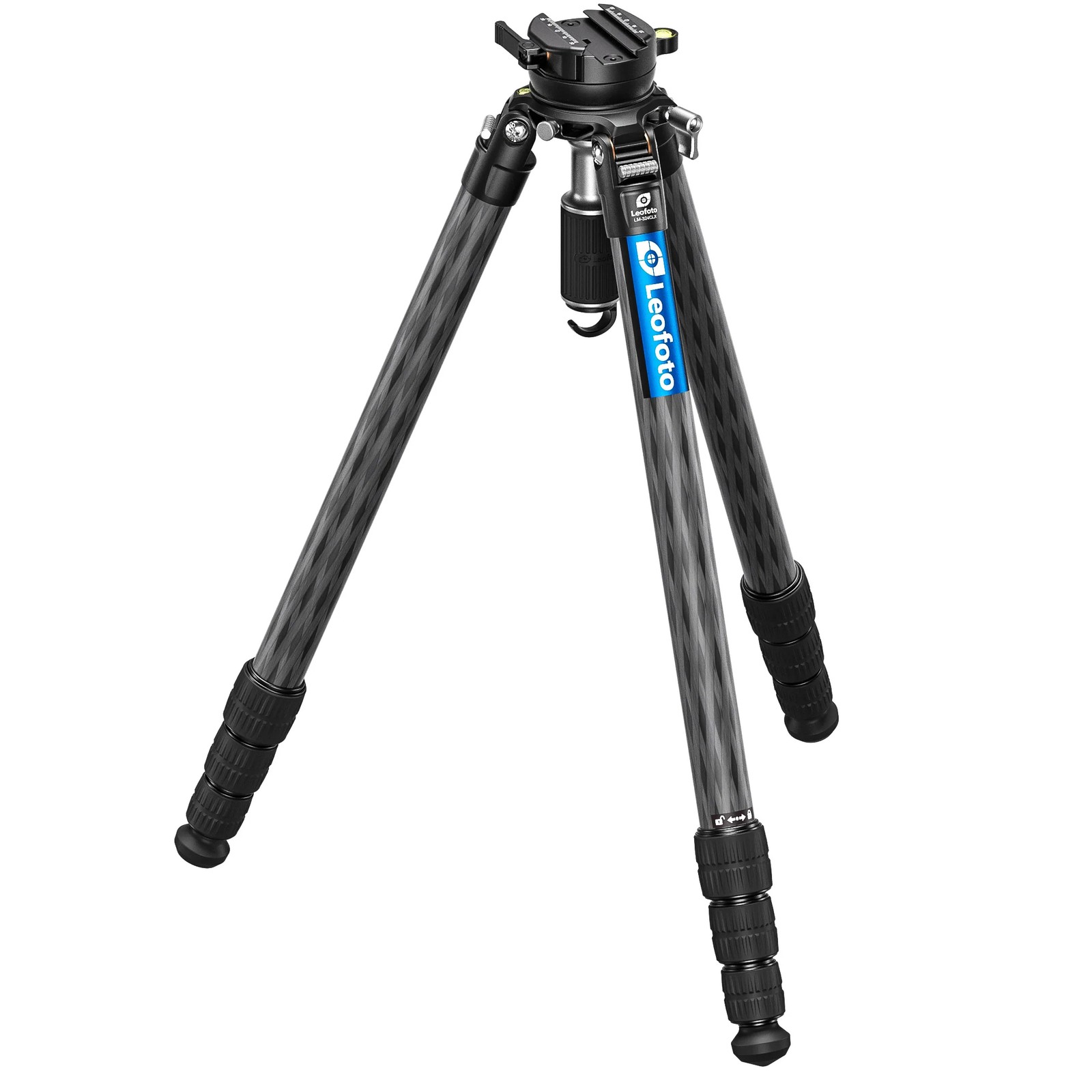 Leofoto LM-324CLX+YB-75LRC Tripod for Outdoor Shooting Set with BallHead