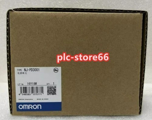 Genuine Omron NJ-PD3001 PLC CPU Unit NJPD3001 New In Box NJ-PD3001