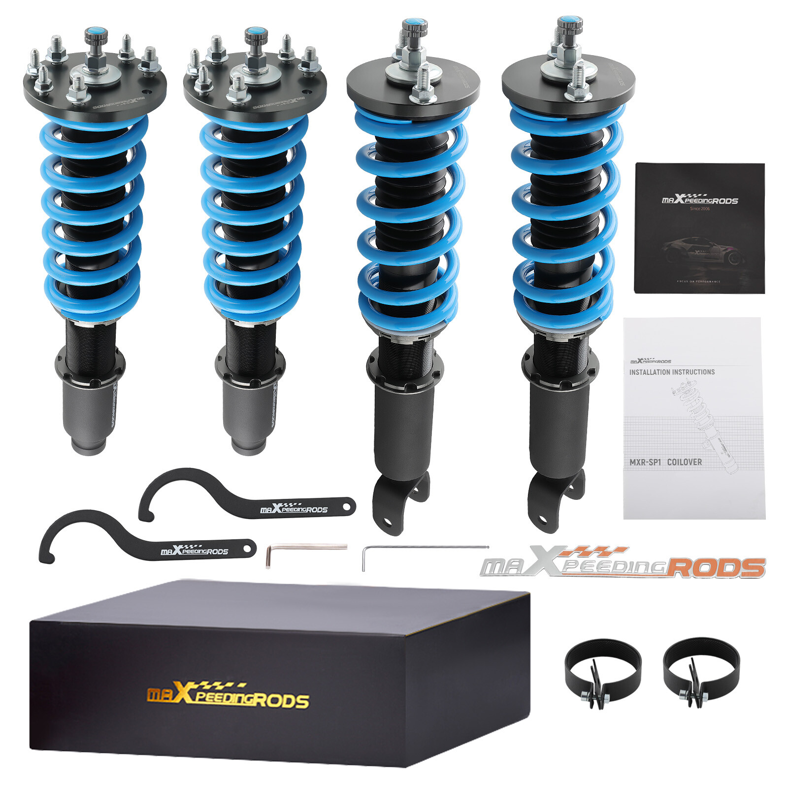 MaXpeedingrods Coilovers Lowering Kit For Honda Accord 2008-12 Acura TSX 09-14