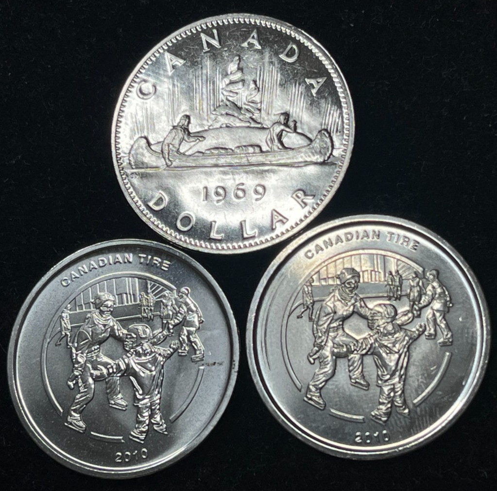 Canada 3 BU Coins Lot High Value