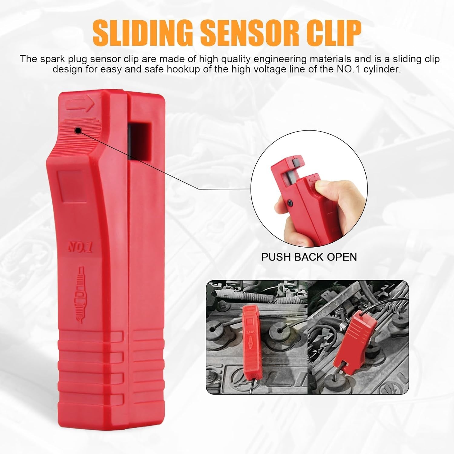 Professional 12V Engine Timing Light - Enhanced Brightness & Durable Design